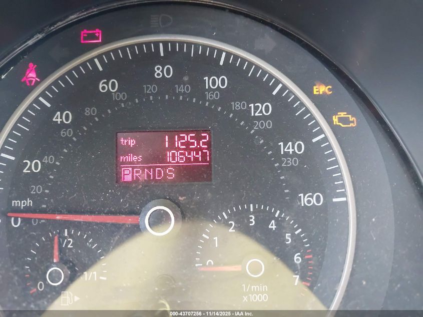 2009 Volkswagen New Beetle 2.5L VIN: 3VWPW31C79M501580 Lot: 43707256