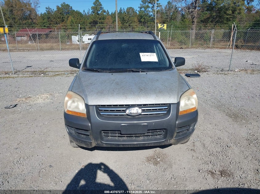 2008 Kia Sportage Lx VIN: KNDJF724487473558 Lot: 43707277