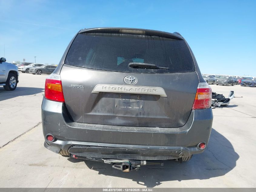 2009 Toyota Highlander VIN: JTEDA41A892005361 Lot: 43707300