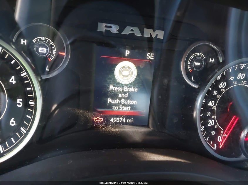 2023 Ram 1500 Tradesman 4X4 6'4 Box VIN: 1C6SRFCT6PN547320 Lot: 43707310