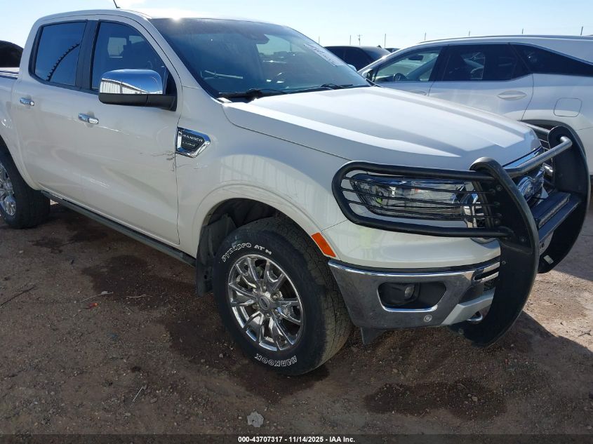 2019 Ford Ranger Lariat VIN: 1FTER4FH4KLA94160 Lot: 43707317