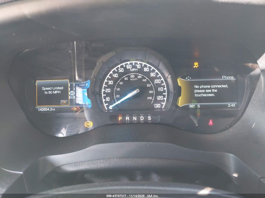 2019 Ford Ranger Lariat VIN: 1FTER4FH4KLA94160 Lot: 43707317