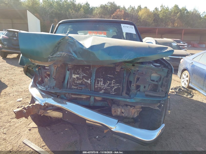 1996 Ford Bronco U100 VIN: 1FMEU15N6TLA98339 Lot: 43707318