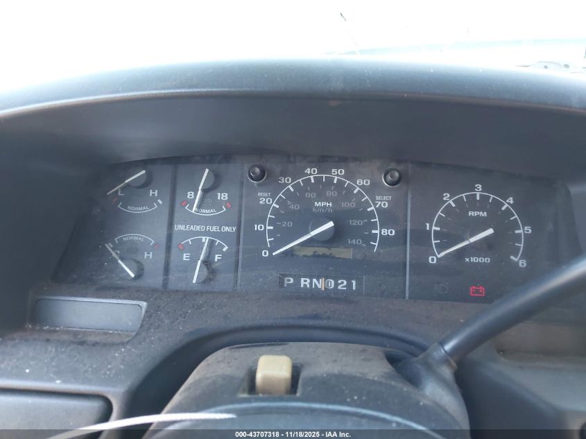 1996 Ford Bronco U100 VIN: 1FMEU15N6TLA98339 Lot: 43707318