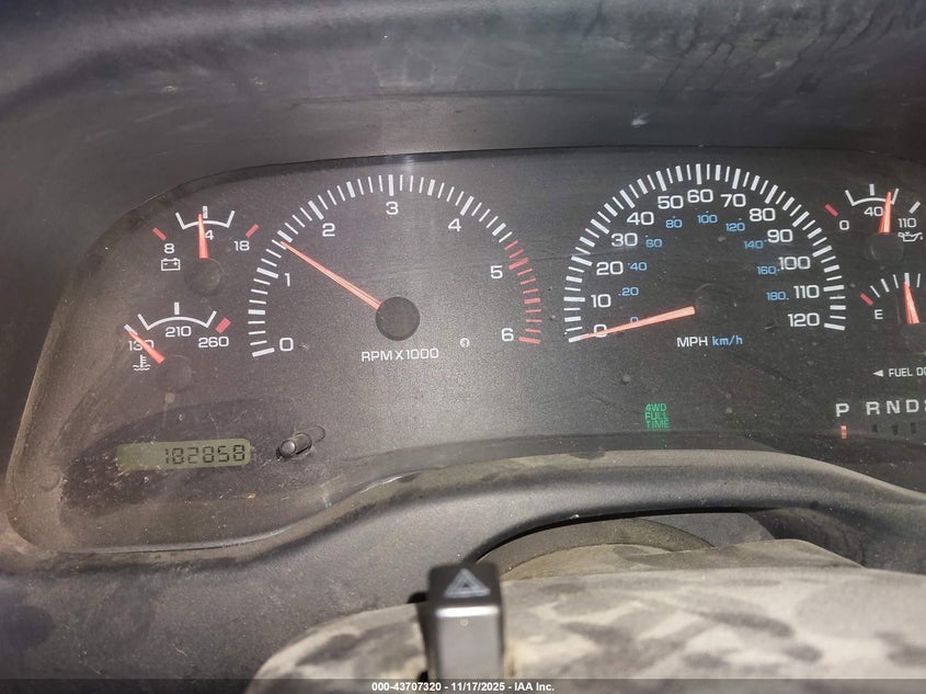 1998 Dodge Dakota Slt/Sport VIN: 1B7GG22Y7WS657951 Lot: 43707320