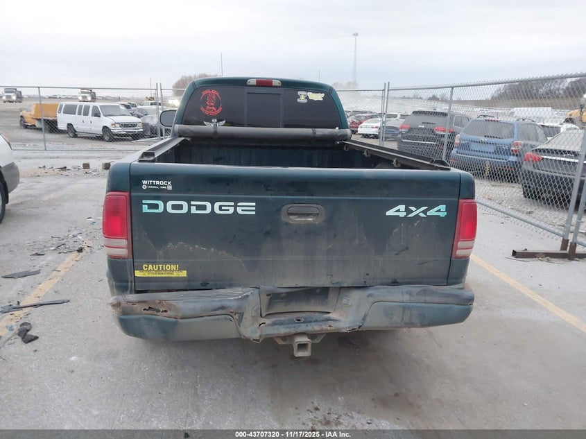 1998 Dodge Dakota Slt/Sport VIN: 1B7GG22Y7WS657951 Lot: 43707320
