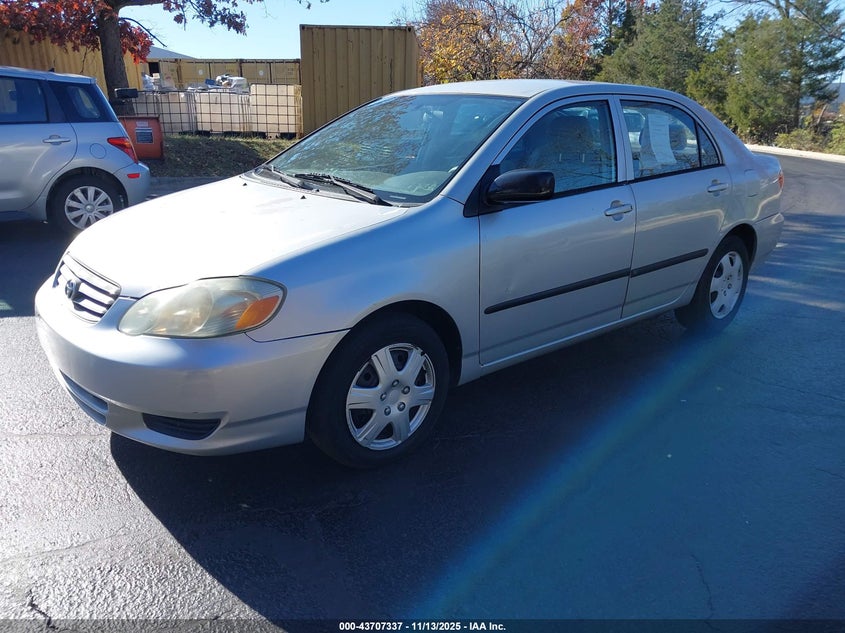 2T1BR32E64C302574 2004 TOYOTA COROLLA photo no. 2