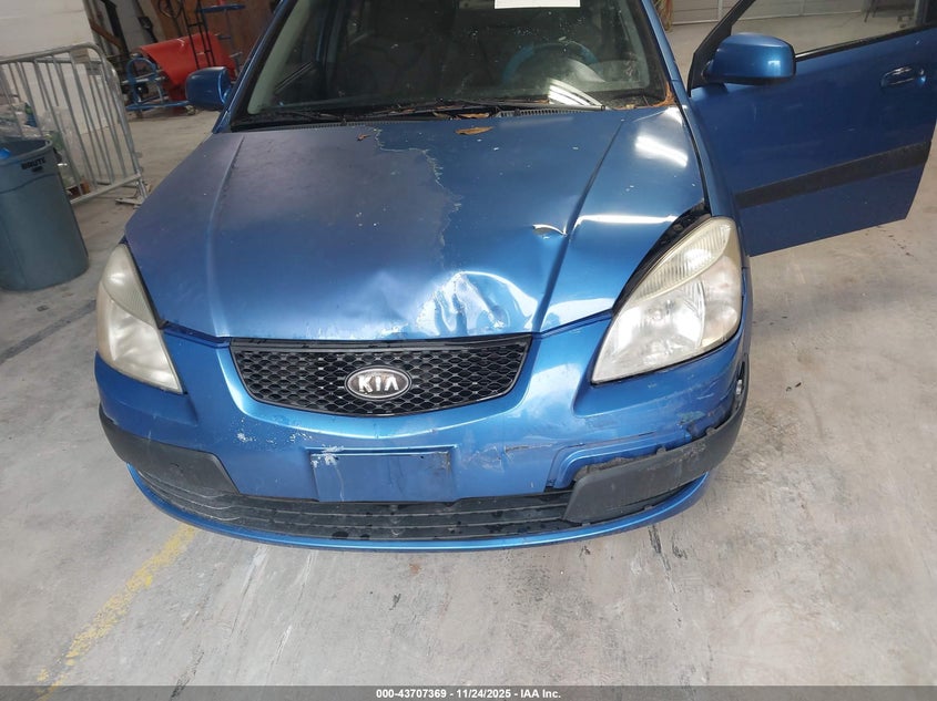 2007 Kia Rio Lx VIN: KNADE123376237408 Lot: 43707369