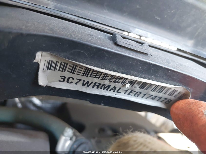 2014 Ram 5500 Chassis Tradesman/Slt VIN: 3C7WRMAL1EG174178 Lot: 43707391