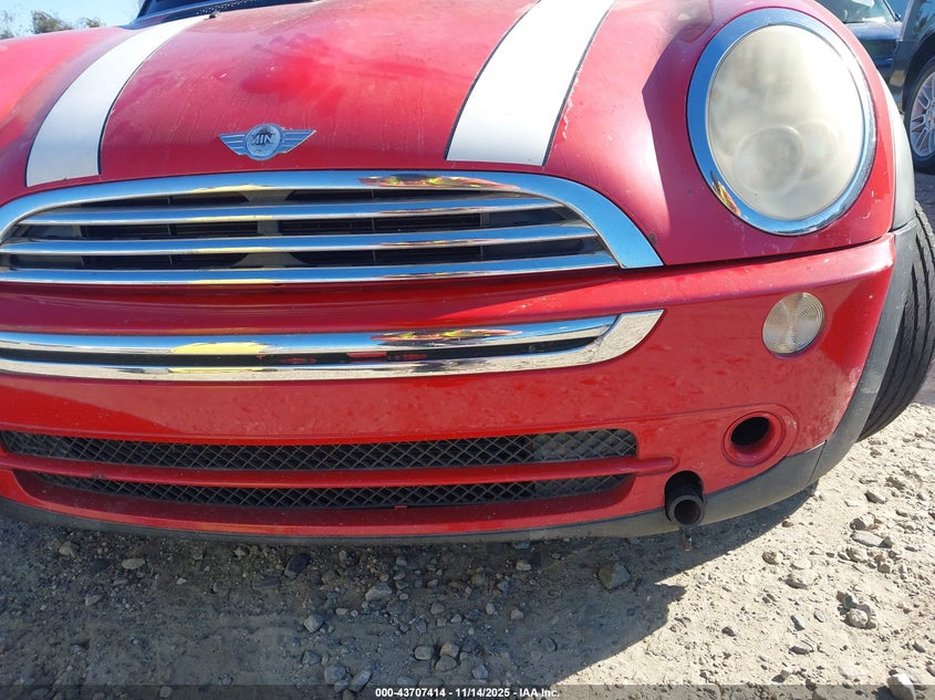 2006 Mini Cooper VIN: WMWRC33566TK71463 Lot: 43707414