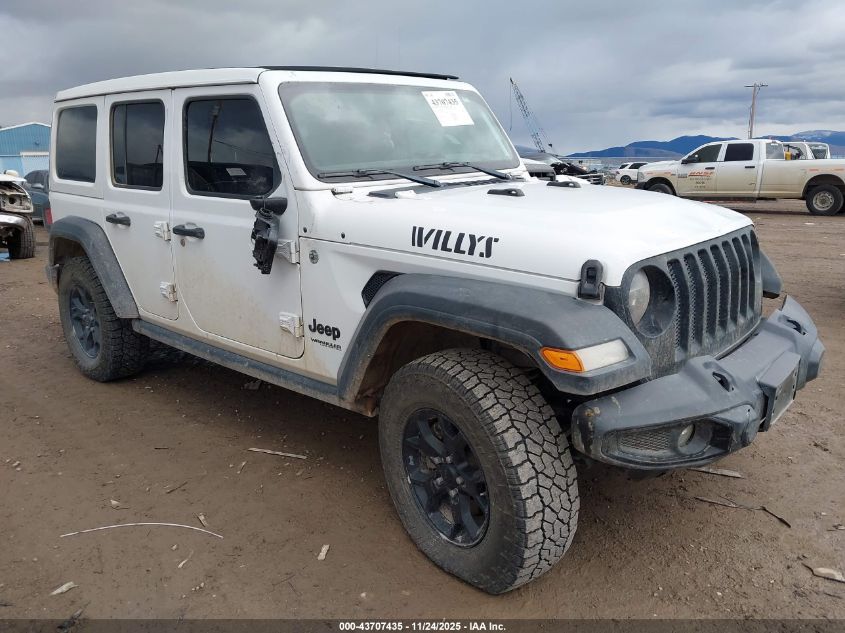 JEEP WRANGLER WILLYS 4X4