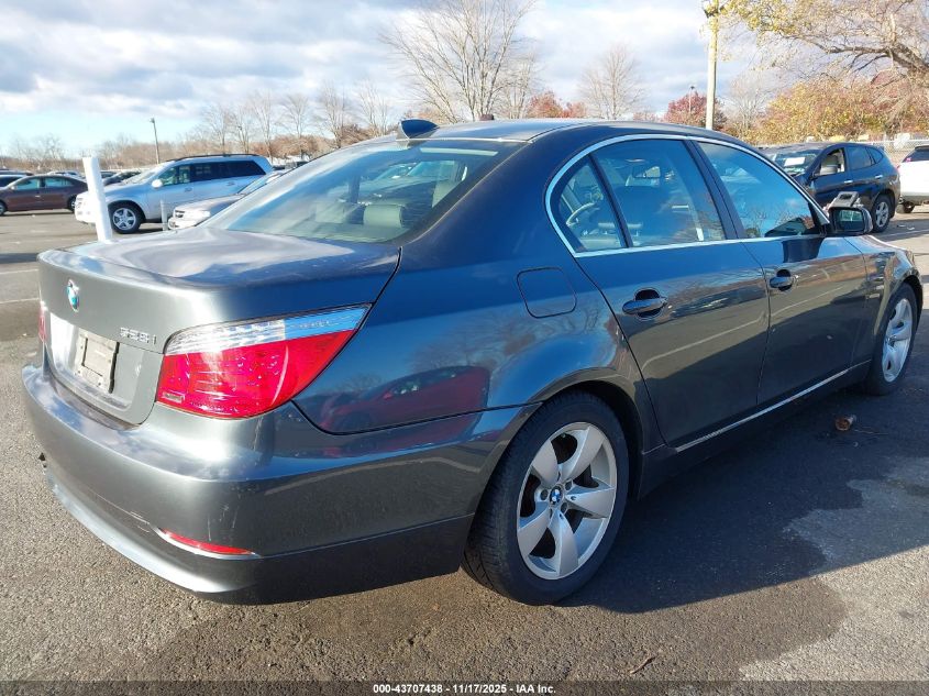 2008 BMW 528I VIN: WBANU53538CT17597 Lot: 43707438