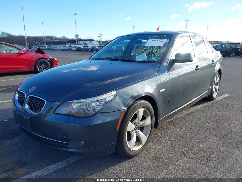 2008 BMW 528I VIN: WBANU53538CT17597 Lot: 43707438