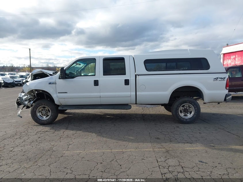 2002 Ford F-250 Lariat/Xl/Xlt VIN: 1FTNW21F02EB18980 Lot: 43707441