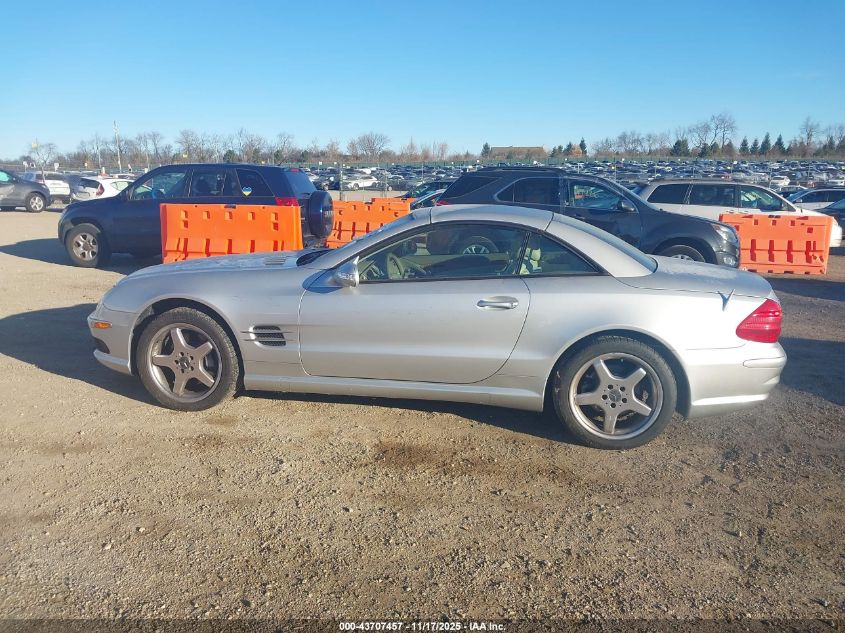 2003 Mercedes-Benz Sl 500 VIN: WDBSK75F63F034369 Lot: 43707457