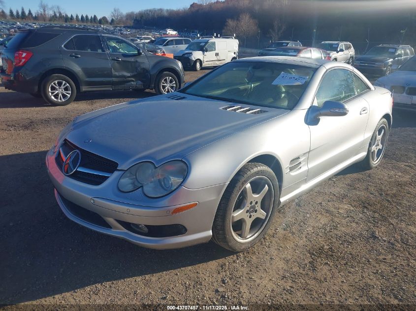 2003 Mercedes-Benz Sl 500 VIN: WDBSK75F63F034369 Lot: 43707457