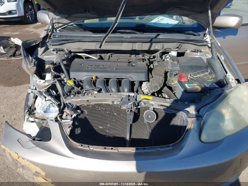 2006 Toyota Corolla Le VIN: 1NXBR32E56Z741007 Lot: 43707491