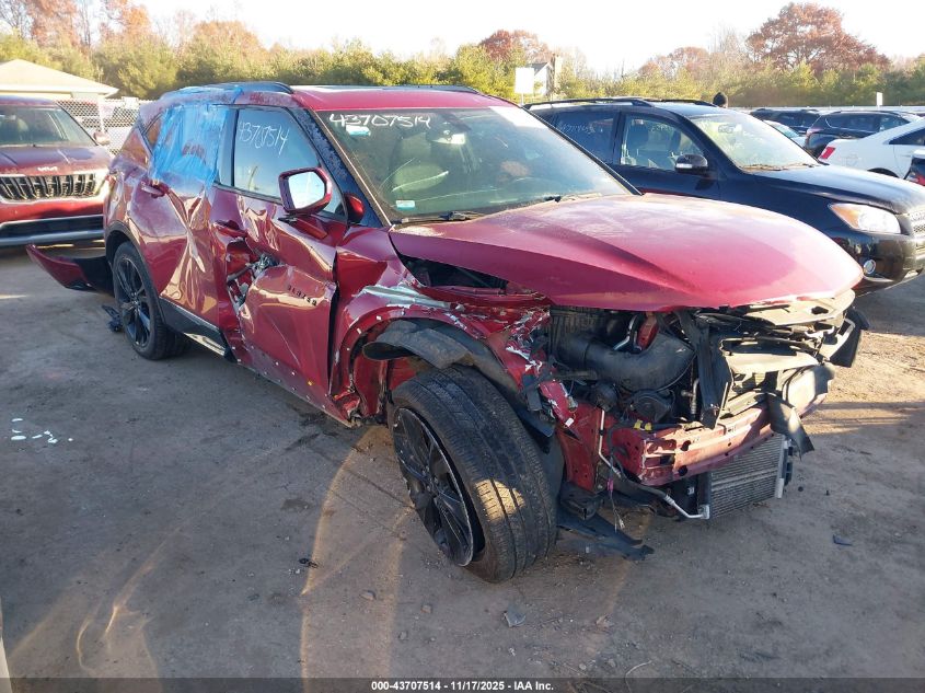 2019 CHEVROLET BLAZER RS - 3GNKBERS9KS611295