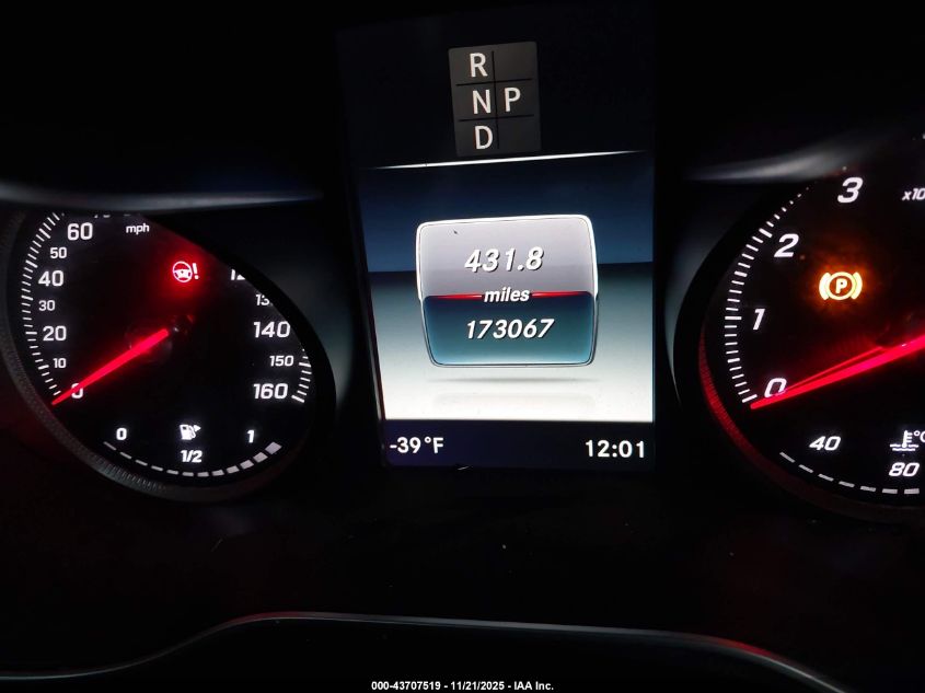 2016 Mercedes-Benz C 300 Sport 4Matic VIN: 55SWF4KB8GU112120 Lot: 43707519