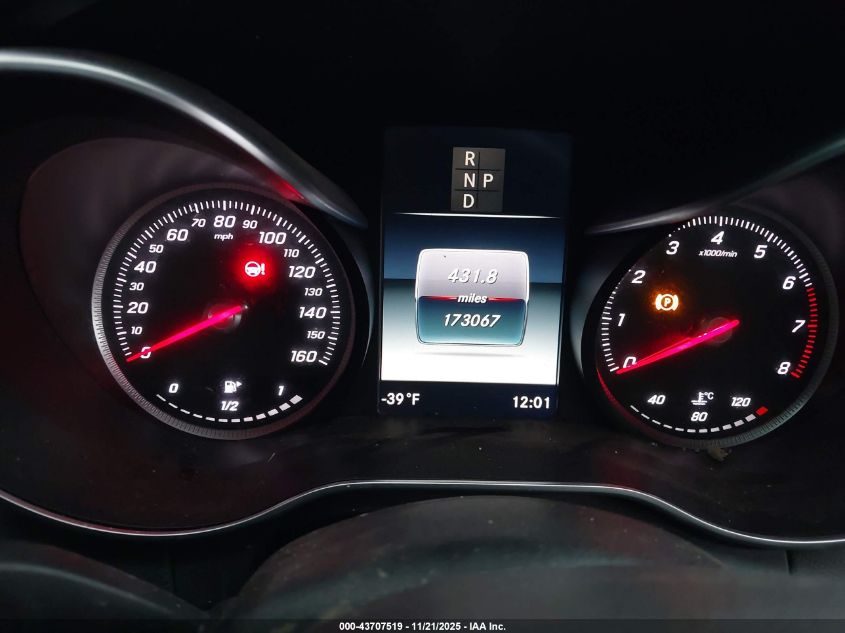 2016 Mercedes-Benz C 300 Sport 4Matic VIN: 55SWF4KB8GU112120 Lot: 43707519