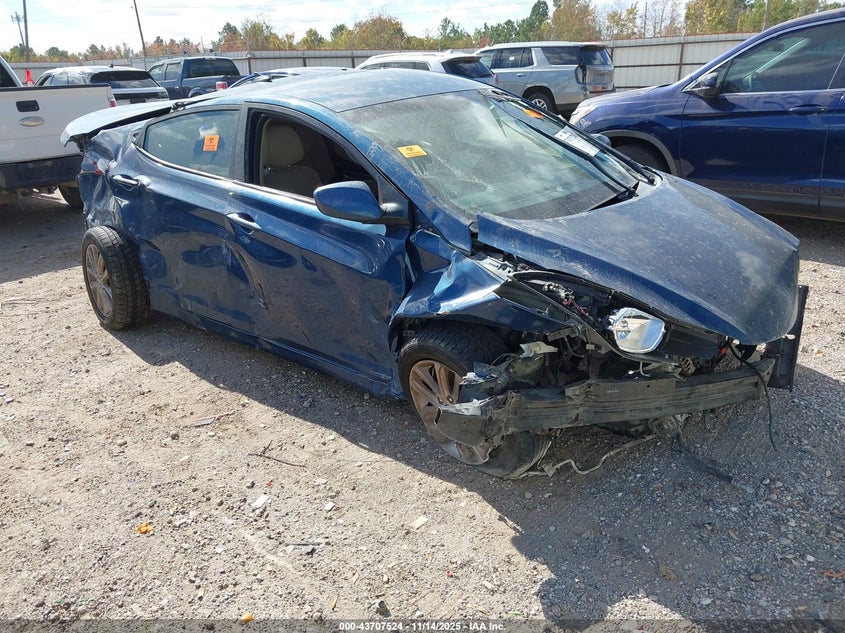 2016 HYUNDAI ELANTRA SE - KMHDH4AE6GU606655