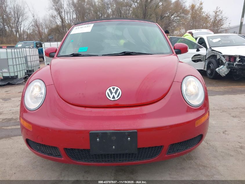 2008 Volkswagen New Beetle Se VIN: 3VWRF31YX8M420091 Lot: 43707537