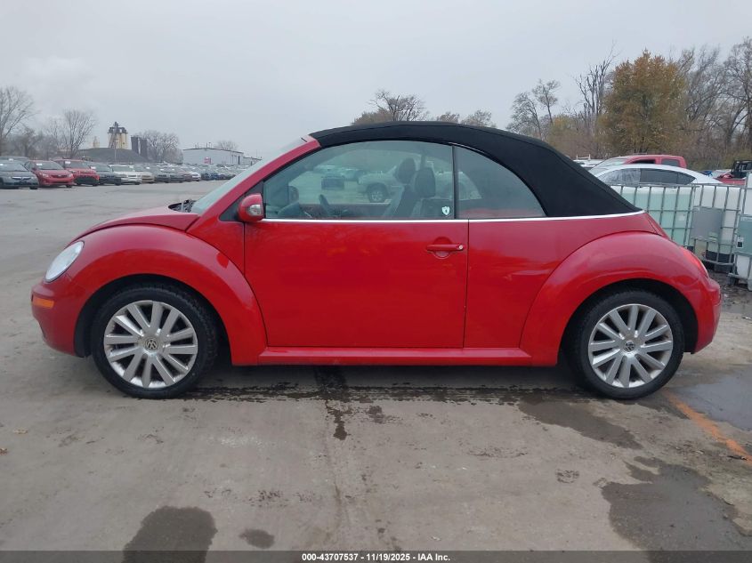 2008 Volkswagen New Beetle Se VIN: 3VWRF31YX8M420091 Lot: 43707537