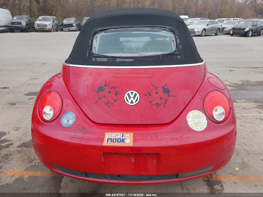 2008 Volkswagen New Beetle Se VIN: 3VWRF31YX8M420091 Lot: 43707537