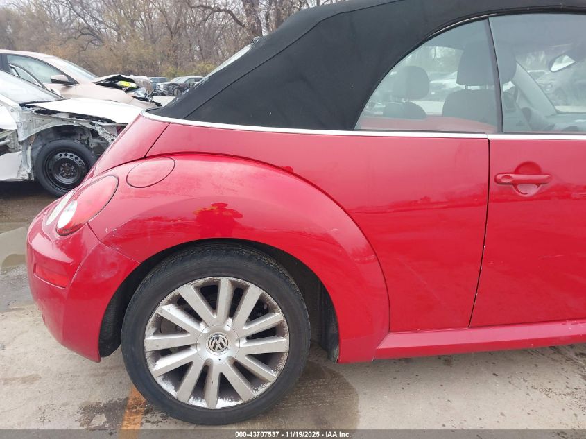 2008 Volkswagen New Beetle Se VIN: 3VWRF31YX8M420091 Lot: 43707537