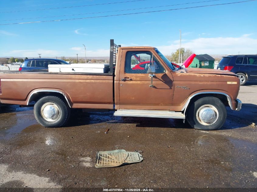1980 Ford Ranger VIN: F25GKHG3289 Lot: 43707554