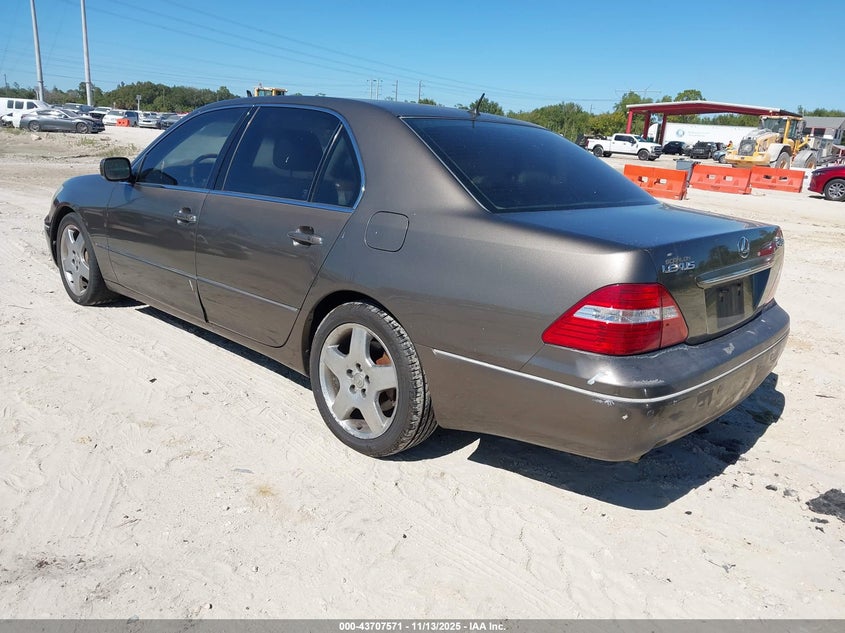 JTHBN36F755018656 2005 LEXUS LS photo no. 3