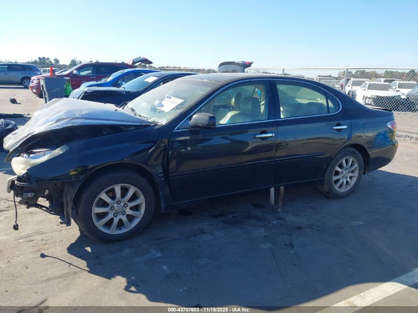 2003 Lexus Es 300 VIN: JTHBF30G336000127 Lot: 43707603