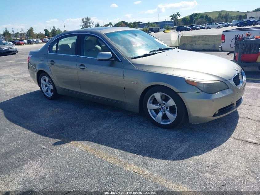2006 BMW 525I
