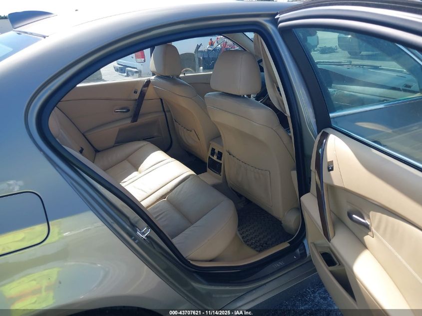 2006 BMW 525I VIN: WBANE53576CK82167 Lot: 43707621