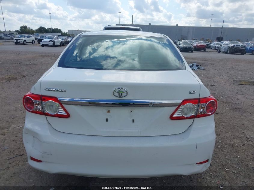 2011 Toyota Corolla Le VIN: JTDBU4EE4B9124442 Lot: 43707629