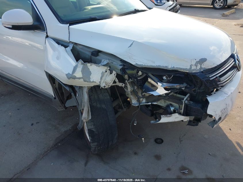 2012 Volkswagen Tiguan Se VIN: WVGAV7AX2CW565373 Lot: 43707648