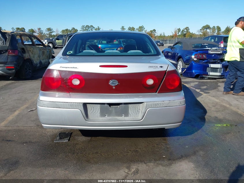 2001 Chevrolet Impala VIN: 2G1WF55E419347471 Lot: 43707663
