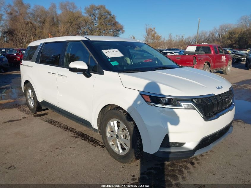 KIA CARNIVAL LX SEAT PACKAGE