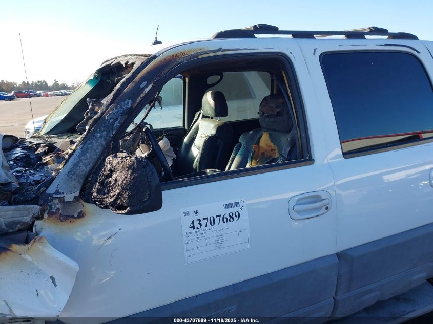 2002 Chevrolet Avalanche 1500 VIN: 3GNEC13T22G165580 Lot: 43707689