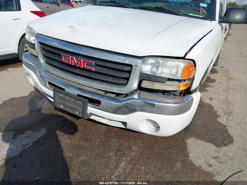 2007 GMC Sierra 1500 Classic Work VIN: 3GTEC14X47G189736 Lot: 43707700