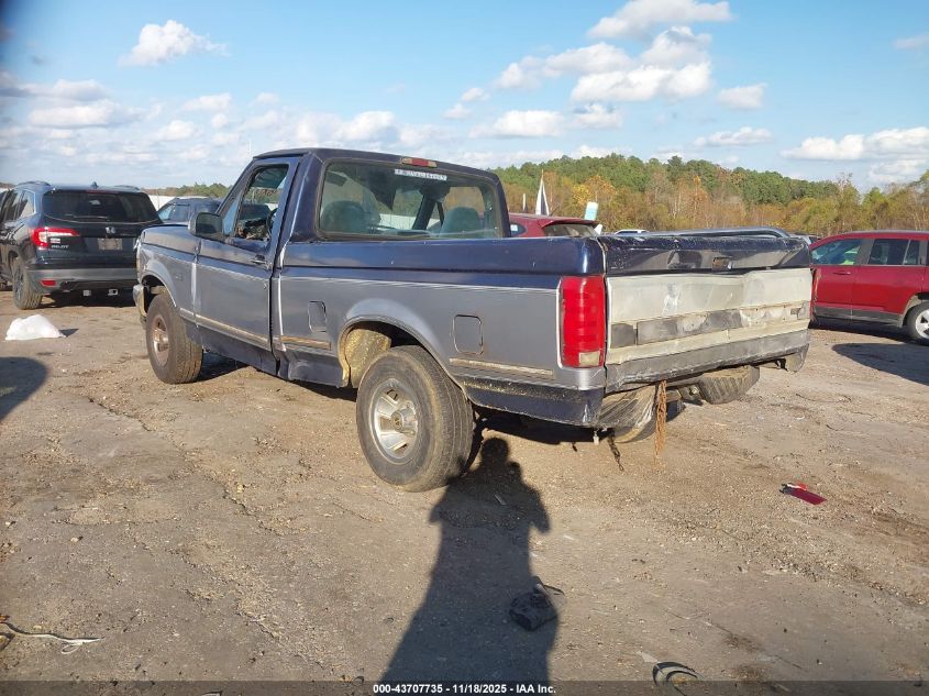 1995 Ford F150 VIN: 1FTDF15Y5SLB78850 Lot: 43707735