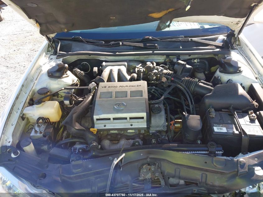 1998 Lexus Es 300 VIN: JT8BF28G6W0085700 Lot: 43707760