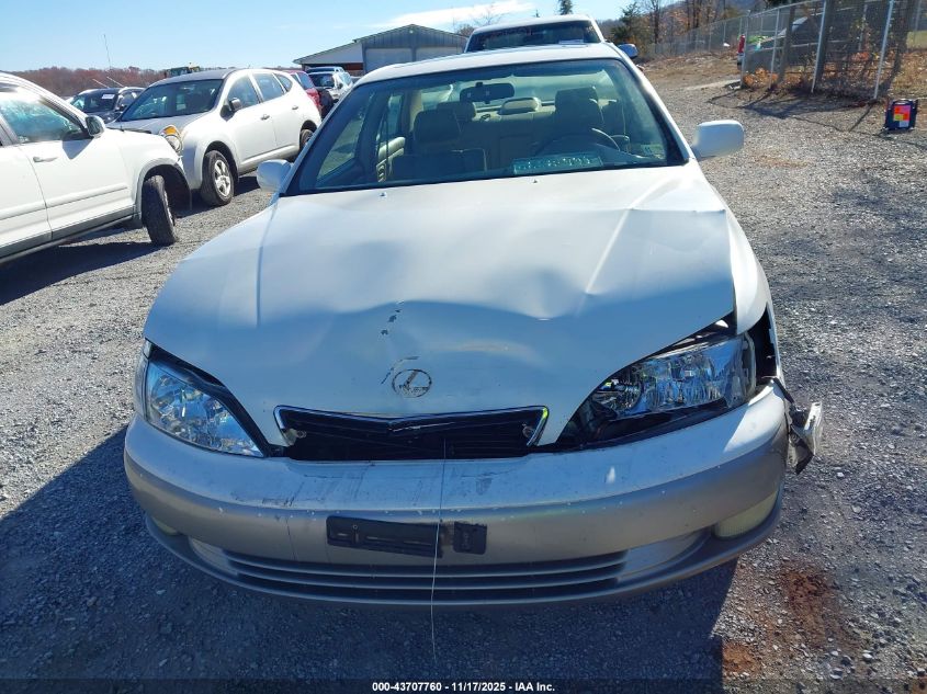 1998 Lexus Es 300 VIN: JT8BF28G6W0085700 Lot: 43707760