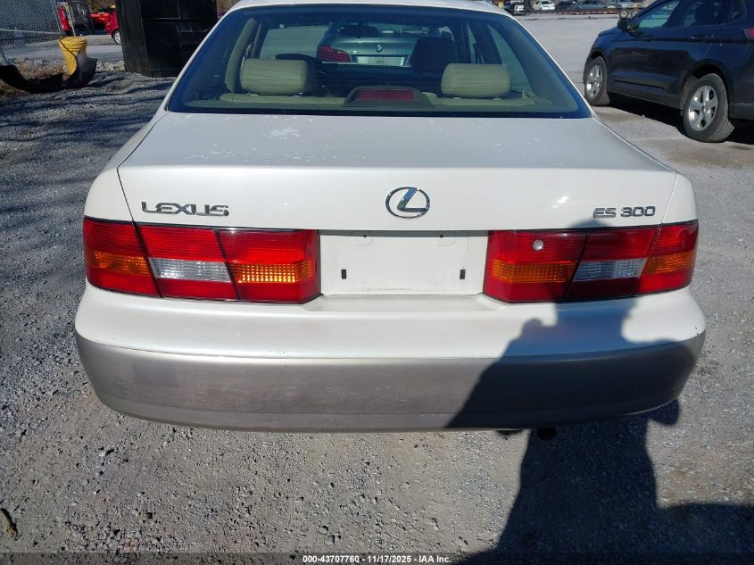 1998 Lexus Es 300 VIN: JT8BF28G6W0085700 Lot: 43707760