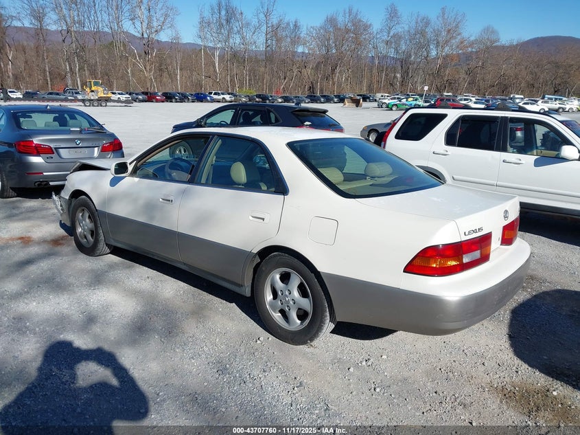 JT8BF28G6W0085700 1998 LEXUS ES photo no. 3