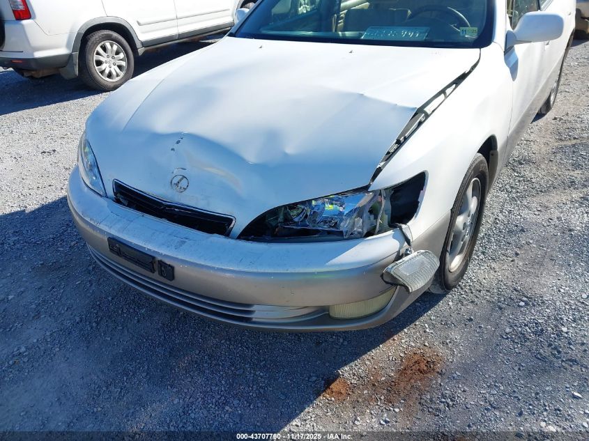 1998 Lexus Es 300 VIN: JT8BF28G6W0085700 Lot: 43707760