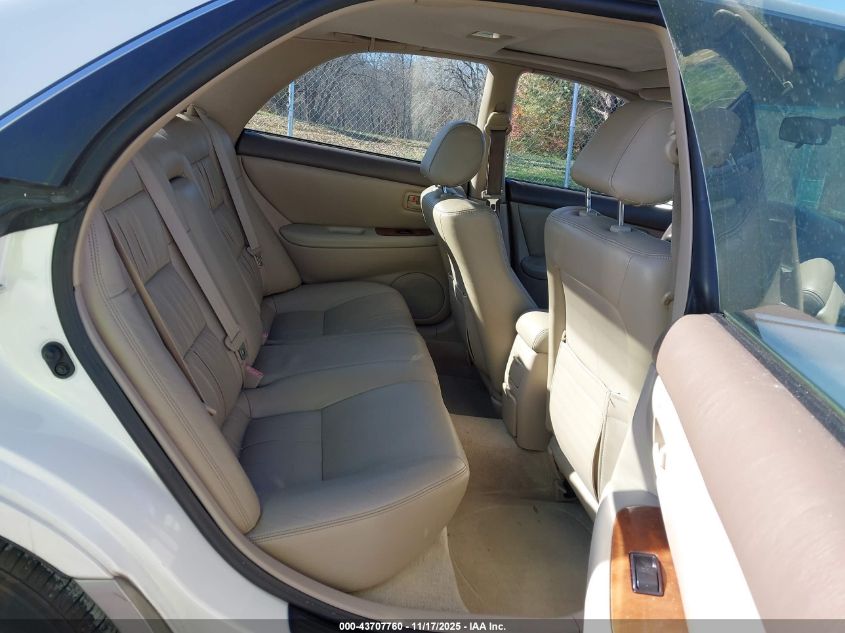 1998 Lexus Es 300 VIN: JT8BF28G6W0085700 Lot: 43707760