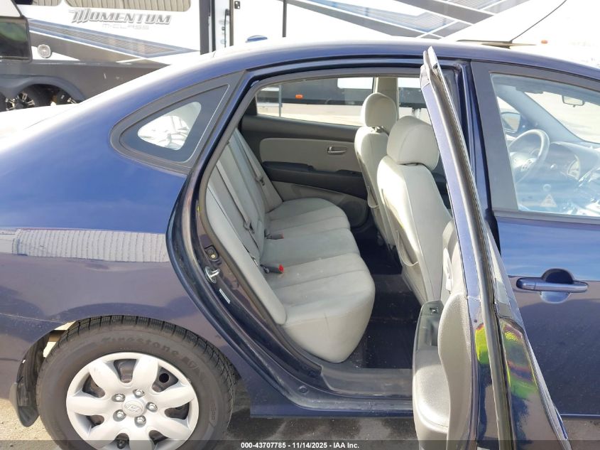 2009 Hyundai Elantra Gls VIN: KMHDU46D79U607392 Lot: 43707785