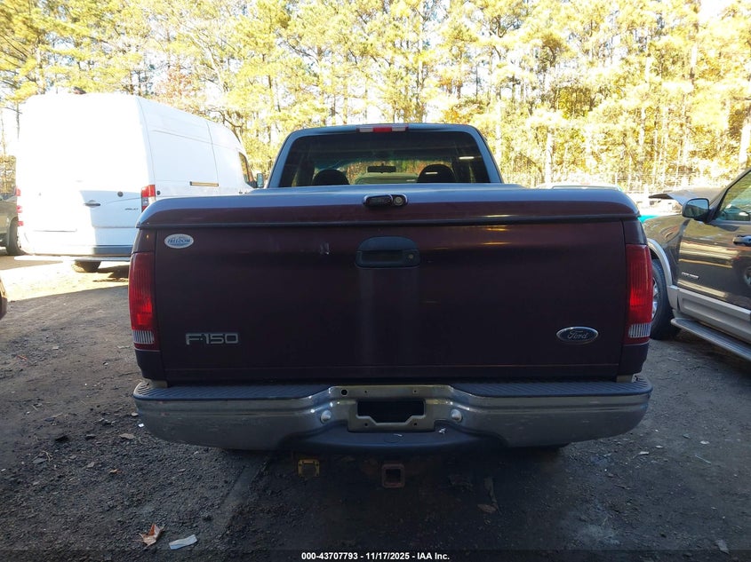 2000 Ford F-150 Lariat/Work Series/Xl/Xlt VIN: 1FTRX17L5YNA71704 Lot: 43707793