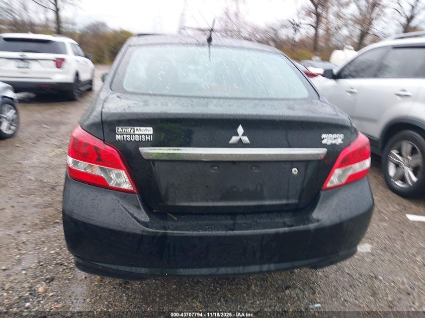 2017 Mitsubishi Mirage G4 Es VIN: ML32F3FJ4HHF15384 Lot: 43707794